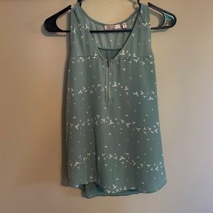 Brand Tempted medium blouse, in green